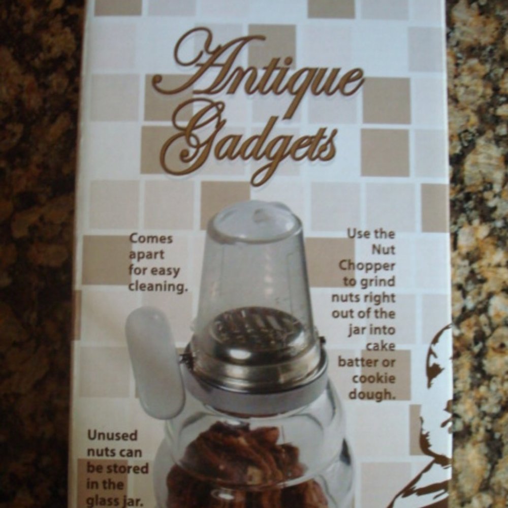 NIB Antique Gadgets Nut Chopper